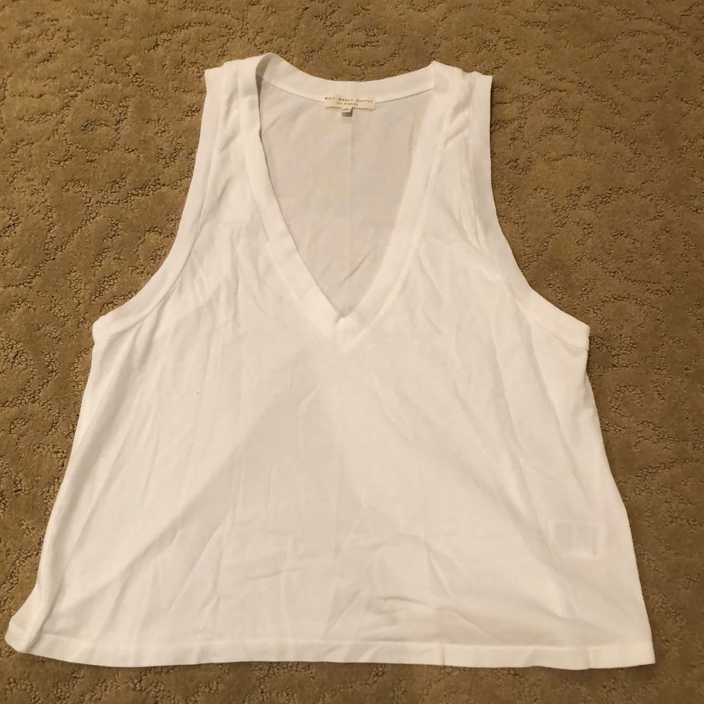 UO Truly Madly Deeply V-neck Tee